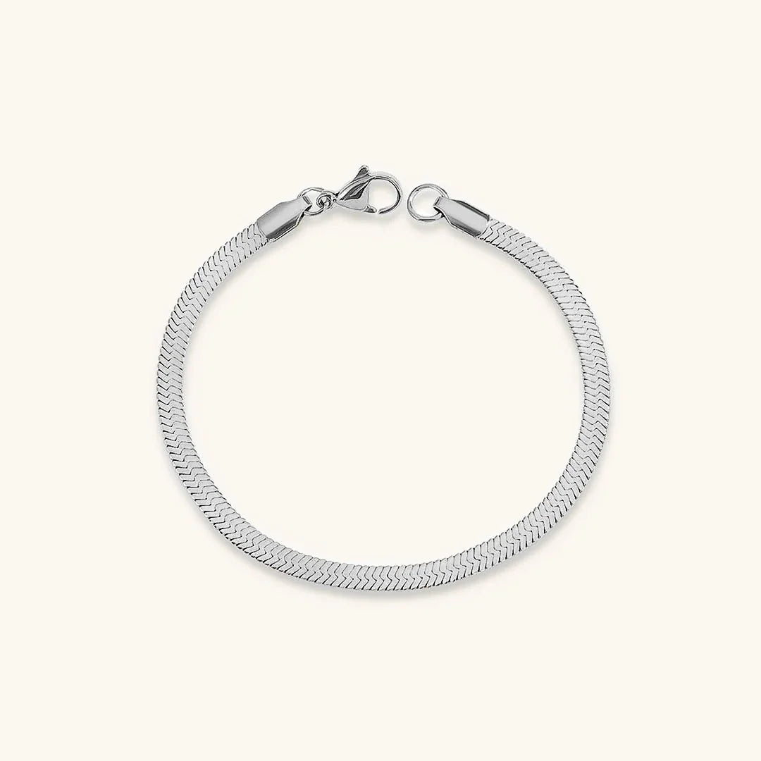 Vida Gold Herringbone Bracelet