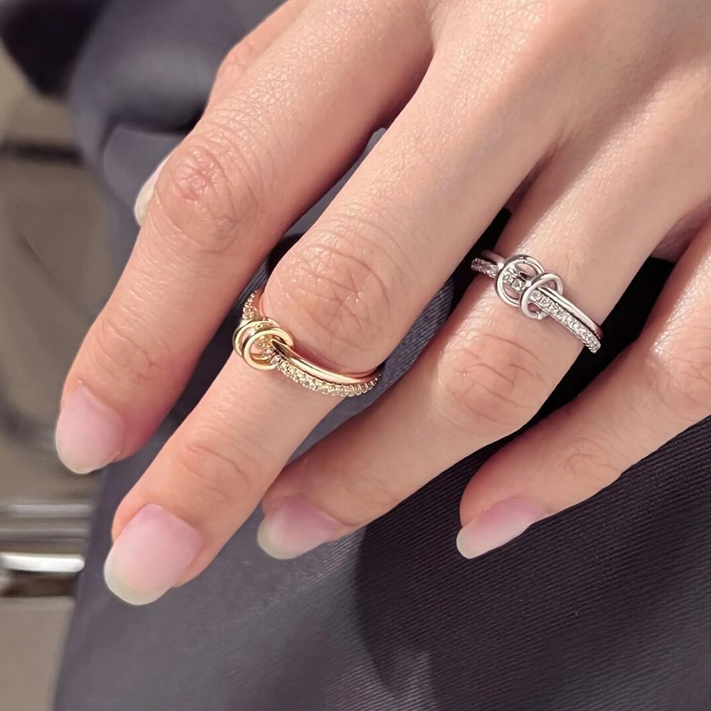 Adela Stacked Diamond Ring