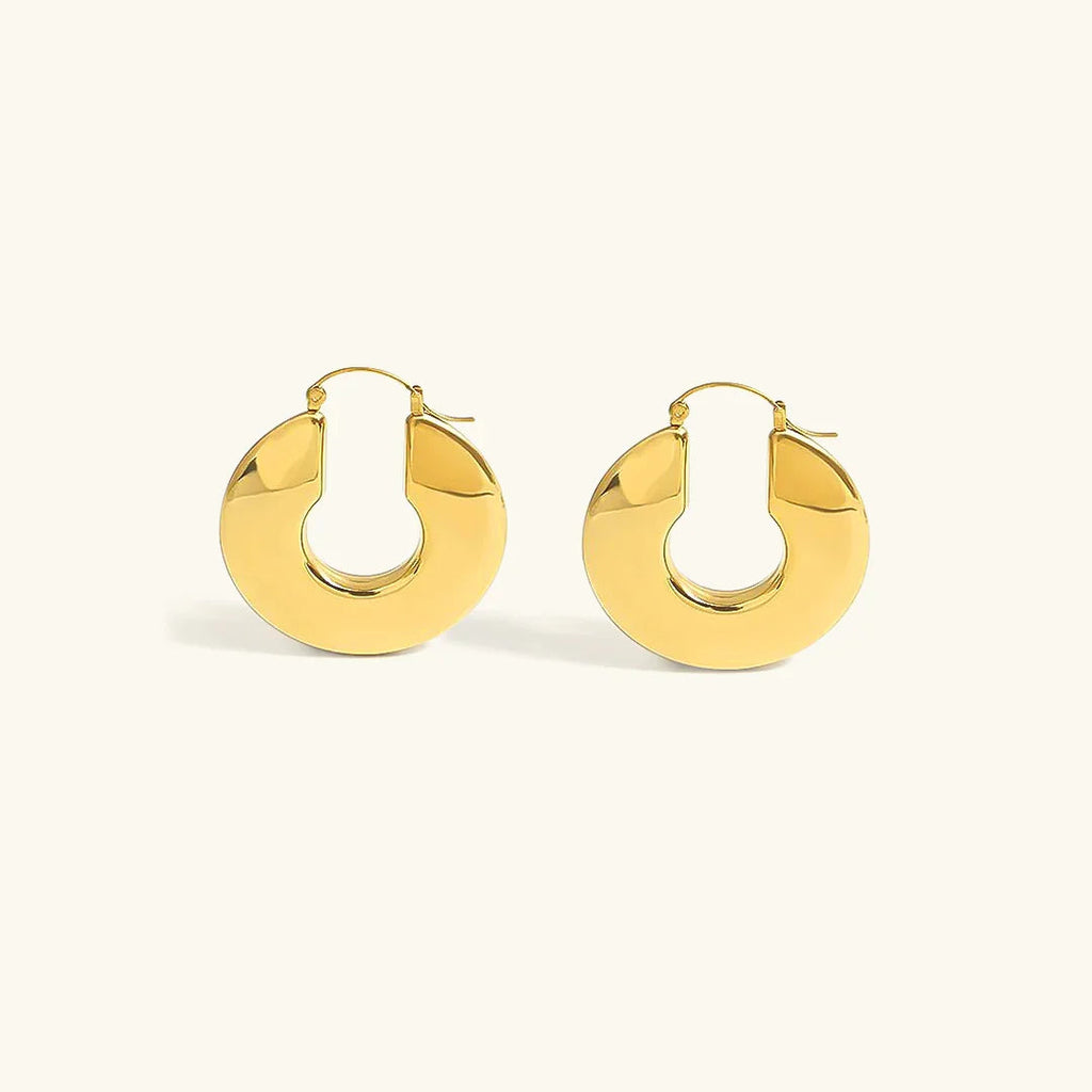 Kayleigh Chunky Hoop Earrings