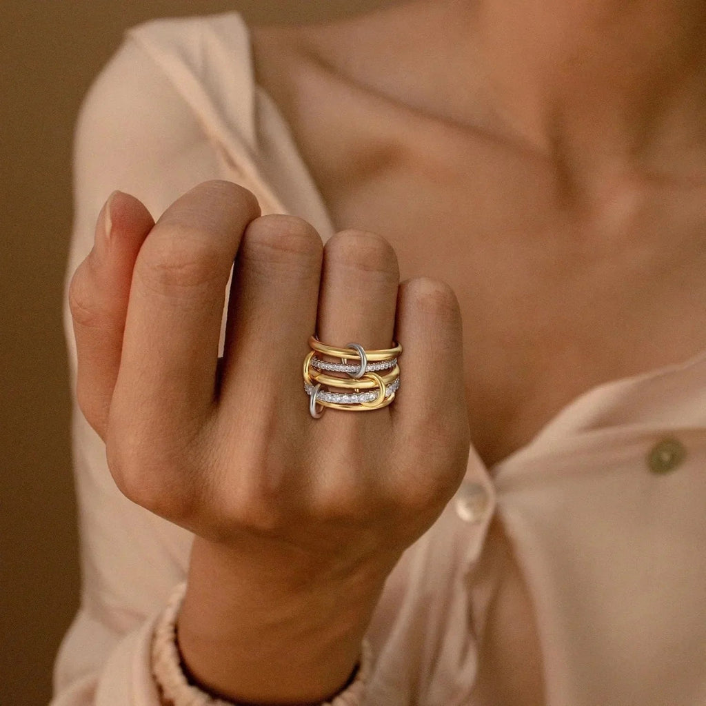Vera Stacked Diamond Ring