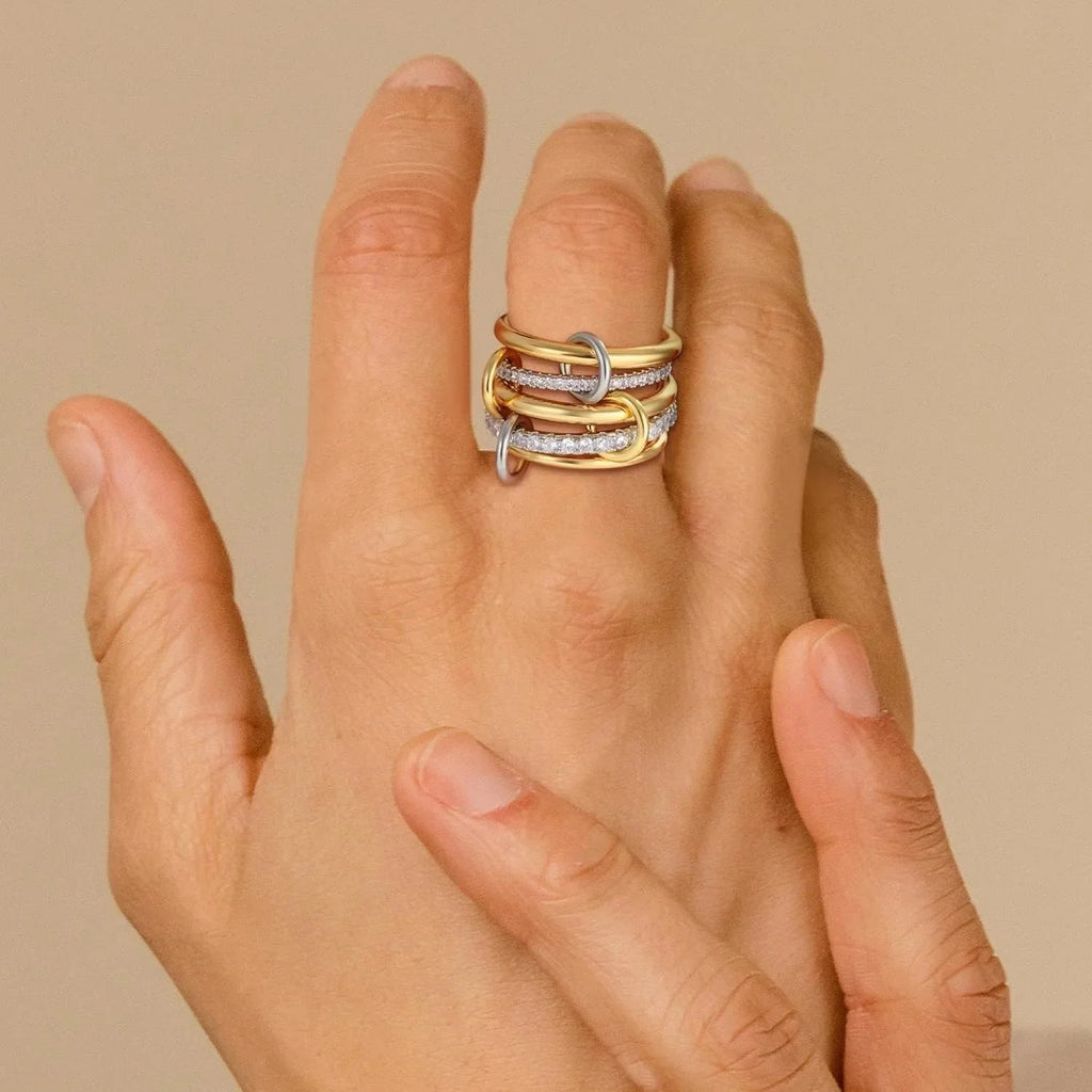 Vera Stacked Diamond Ring
