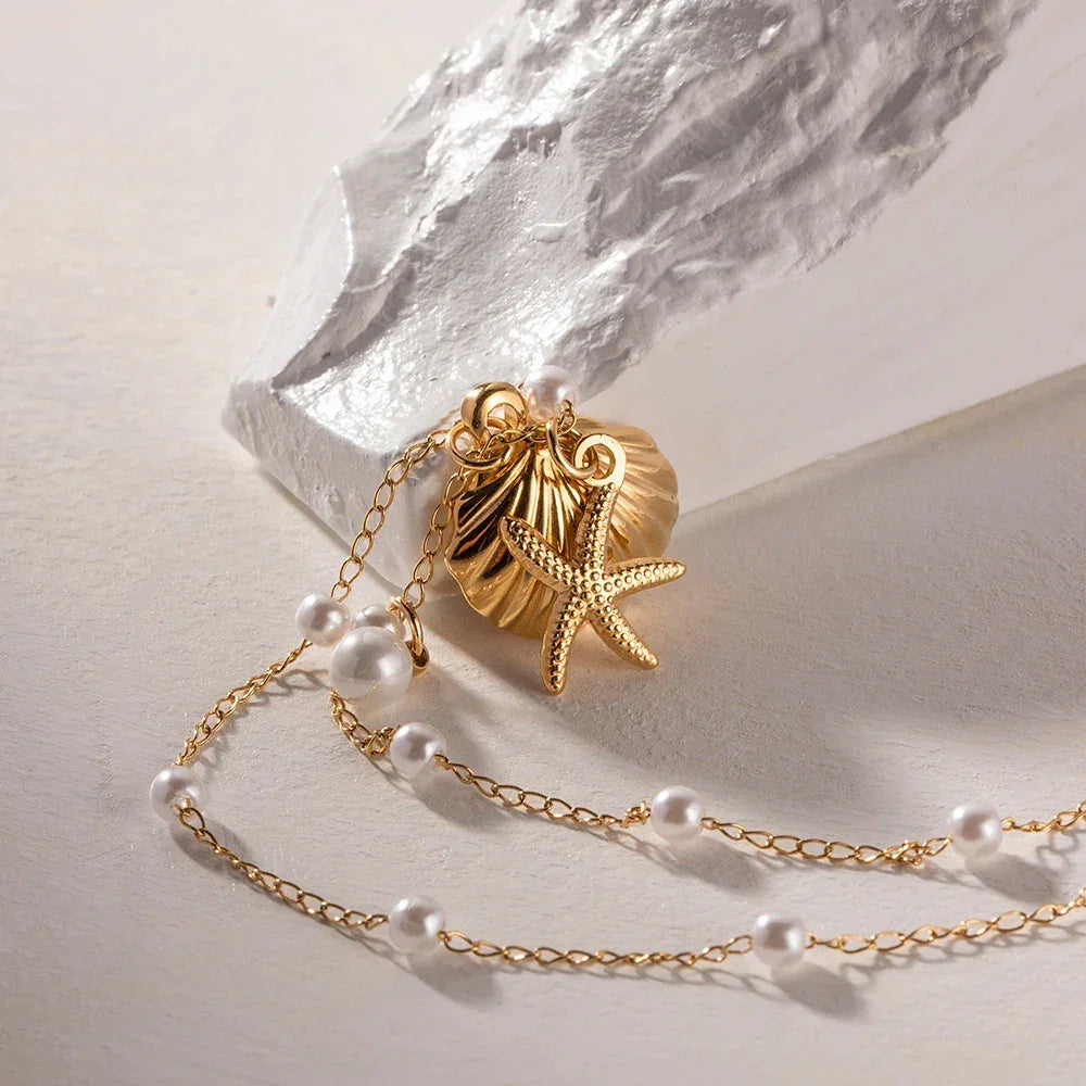 Rebecca Freshwater Pearl Necklace